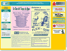 Tablet Screenshot of lacasadeltanquedeagua.com